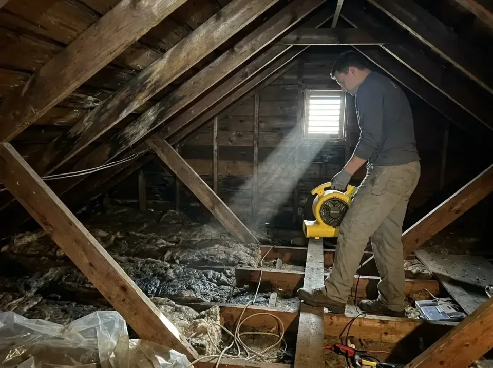 attic-water-damage-drying-proc-007 — frequently asked questions, Emergency Water Extraction & 24/7 Flood Response in Green,…